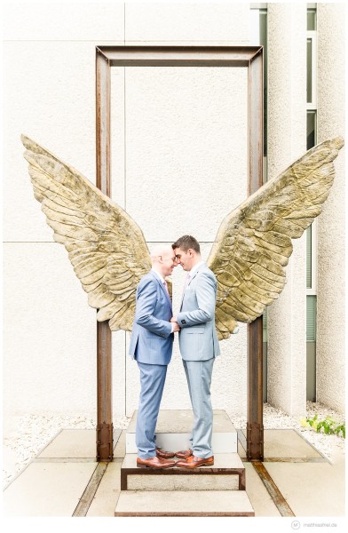 samesex gay marriage gaywedding berlin norwegian embassy mexico angel wings