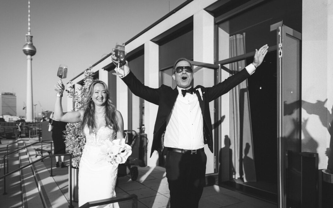 Hochzeit im Restaurant Baret – Berlins exklusivstes Rooftop für euren großen Tag